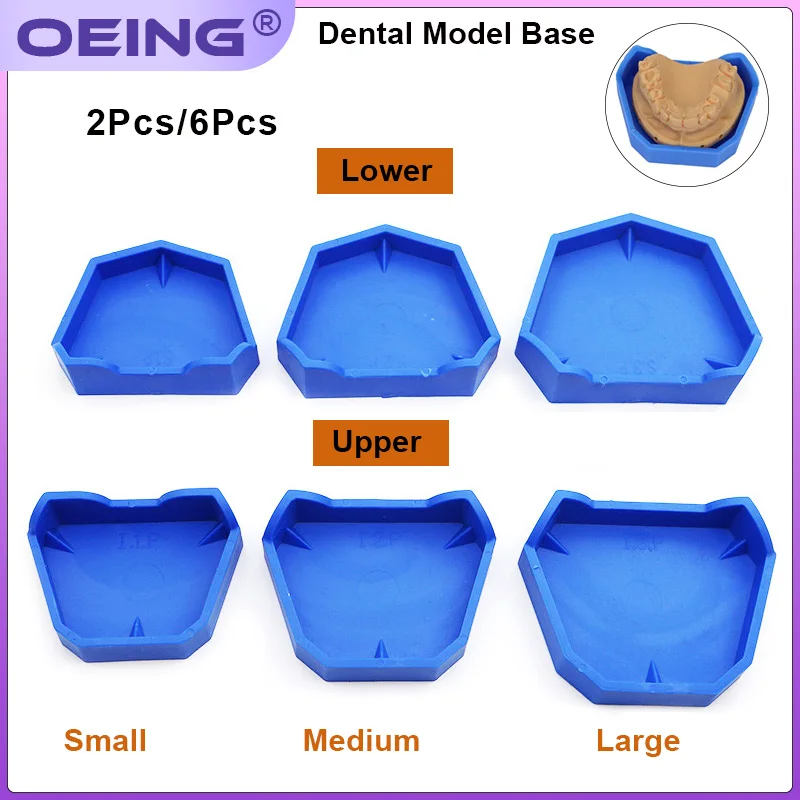 Teeth Whitening Trays - Model gigi plester silikon dasar 2/6