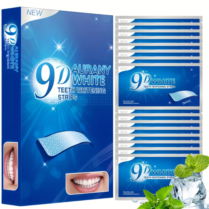 Teeth Whitening Ai - 21 Pasang Strip Pemutih Gigi Putih