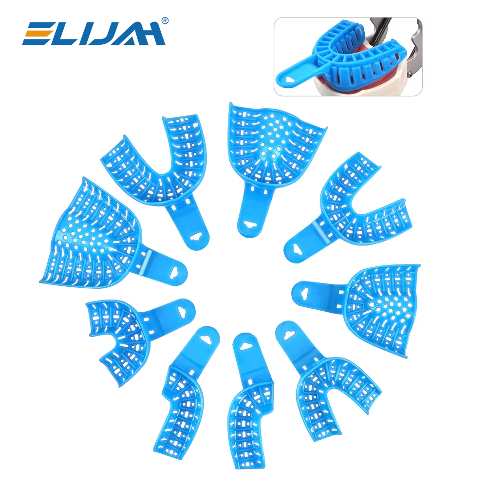 Teeth Whitening Trays - 9 buah/set nampan impresi gigi plastik