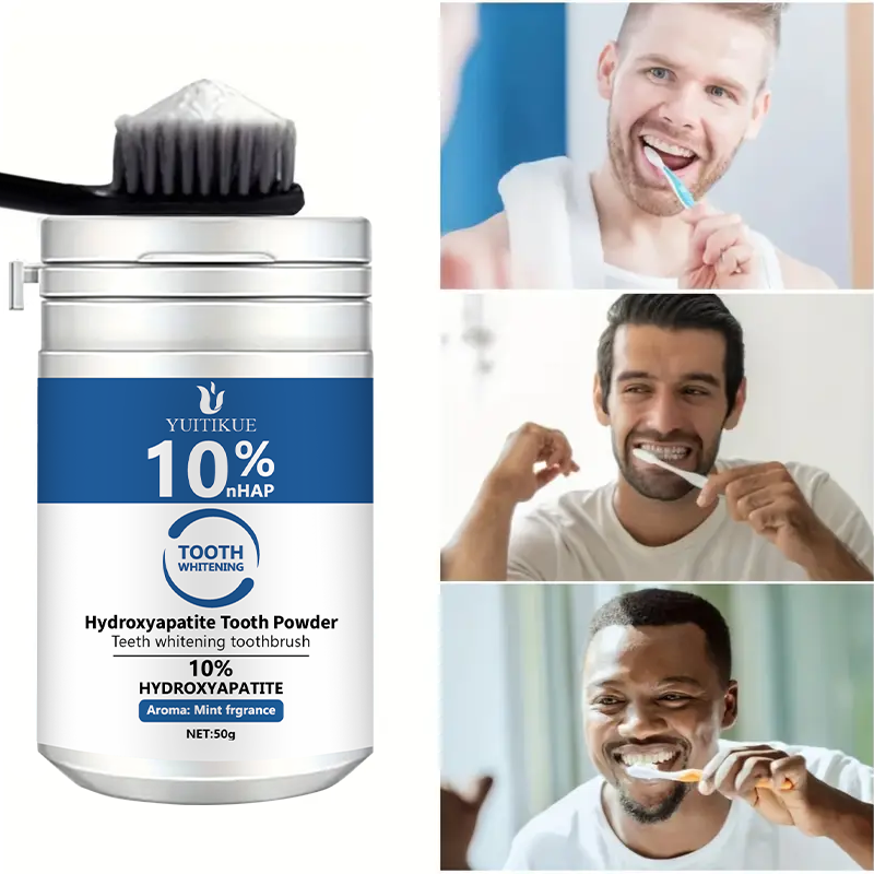 YUTIKUE 10% nHAP Bubuk Gigi 50 - Teeth Whitening Ai ulasan dan harga