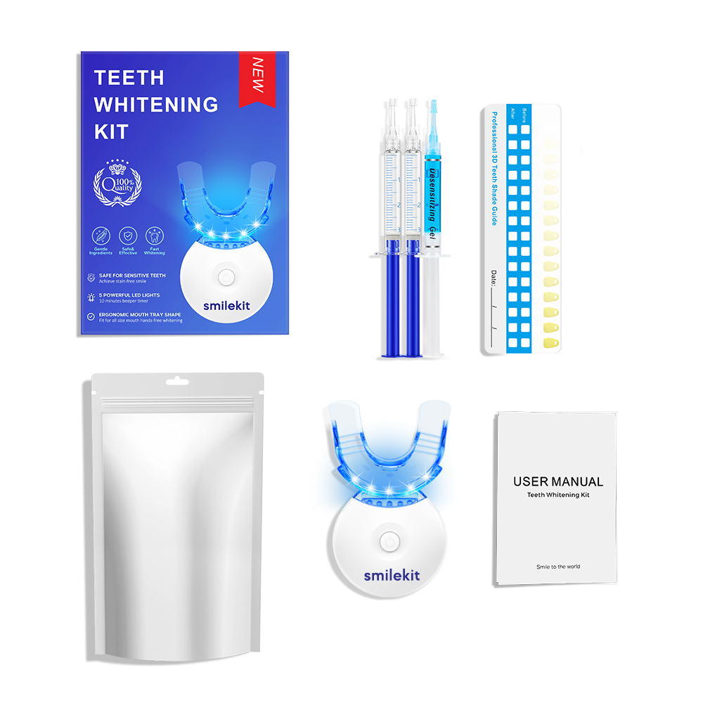 Kit pemutih gigi-5X lampu LED  - Teeth Whitening Ai ulasan dan harga