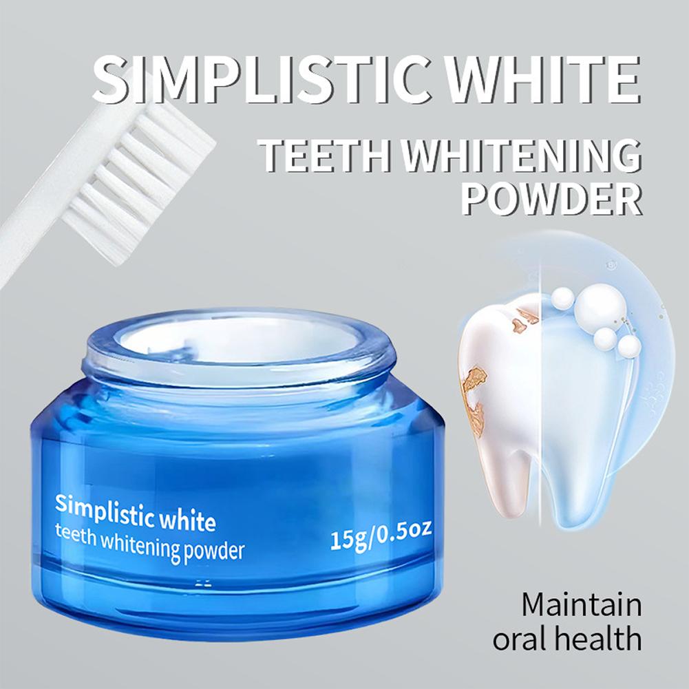 Bubuk Pemutih Gigi Putih Seder - Teeth Whitening Ai ulasan dan harga