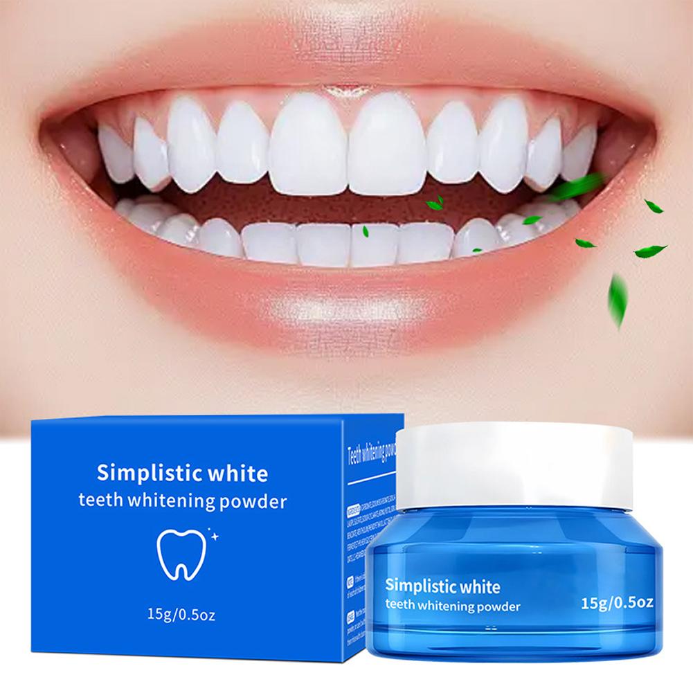 Bubuk Pemutih Gigi Putih Seder - Teeth Whitening Ai ulasan dan harga