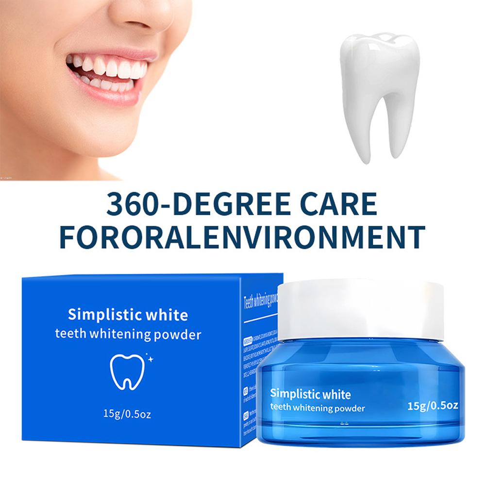 Bubuk Pemutih Gigi Putih Seder - Teeth Whitening Ai ulasan dan harga