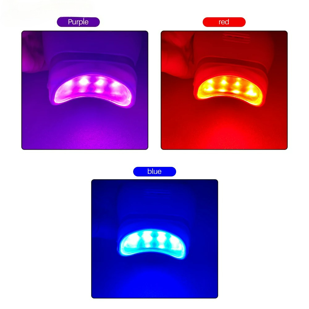 Lampu Pemutih Gigi LED 3 Warna - Whitening Teeth Machine ulasan dan harga