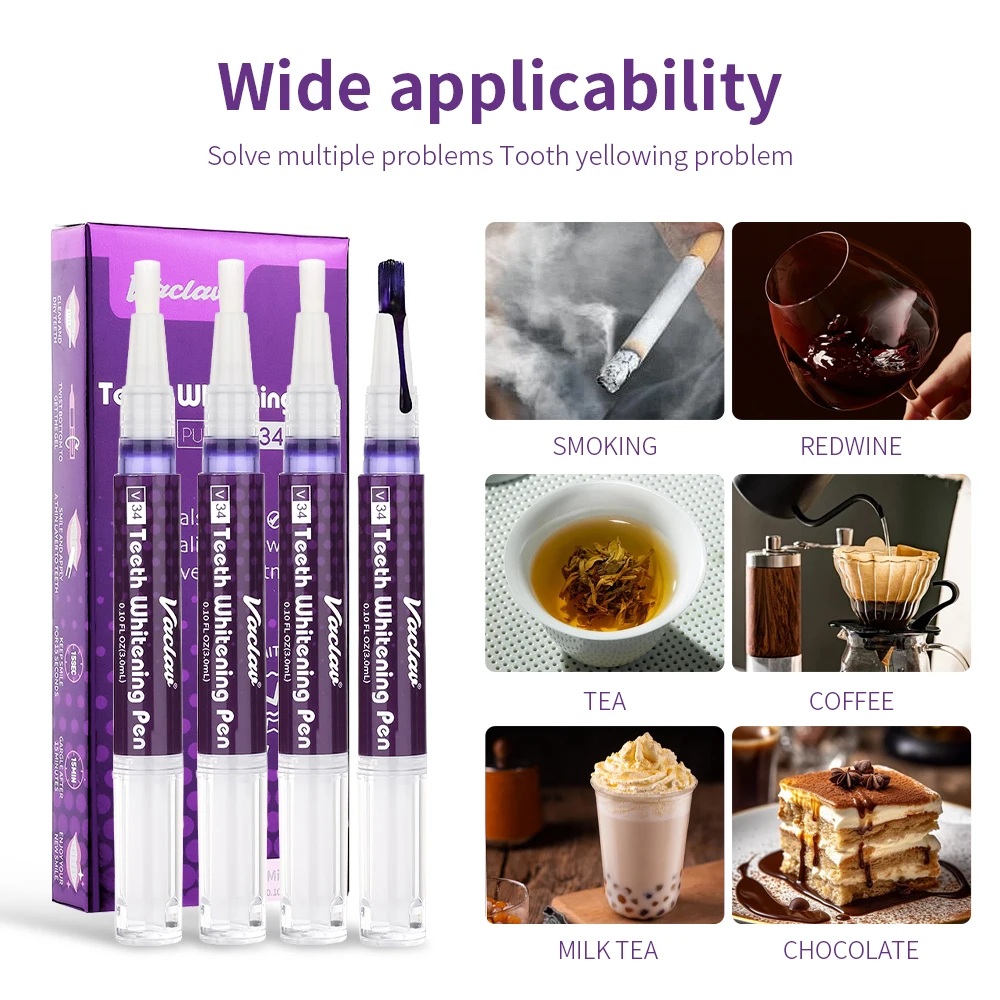 Vaclav V34 Pena Gel Pemutih Gi - Teeth Whitening Ai ulasan dan harga